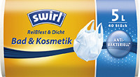 Swirl Abfallbeutel Bad & Kosmetik 5 Liter (Rolle: 40 Stück)